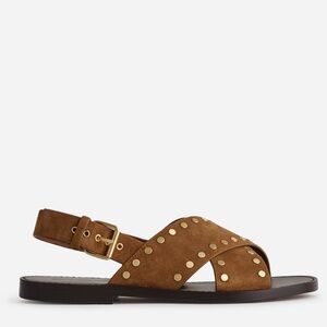 Madewell Brown Studded Sandals